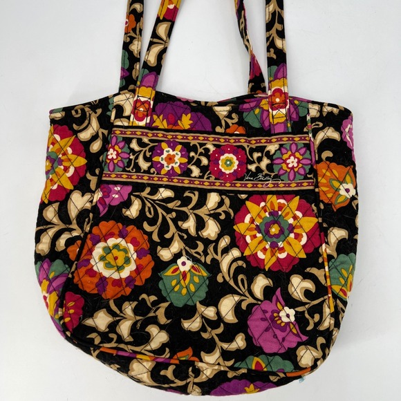 Vera Bradley Handbags - Vera Bradley Suzani‎ Tote Bag Retired Reversible Floral Cottagecore  Grandmacore
